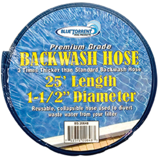 BS 20648 1.5" x 25' Premium Backwash Hose
