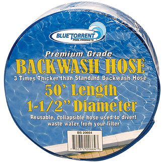 BS 20664 1.5" x 50' Premium Backwash Hose