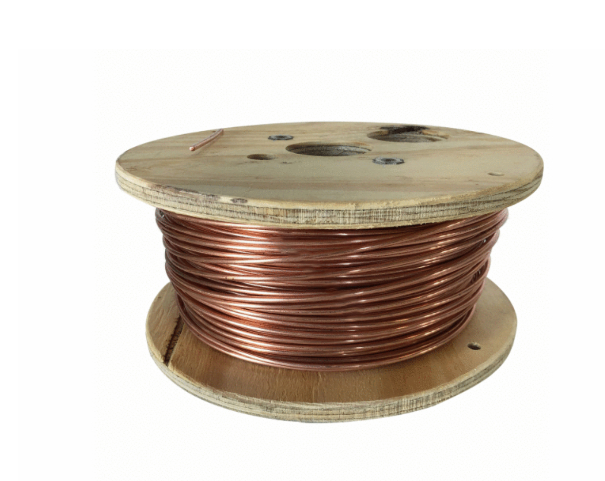 8 AWG Solid Bare Copper Wire